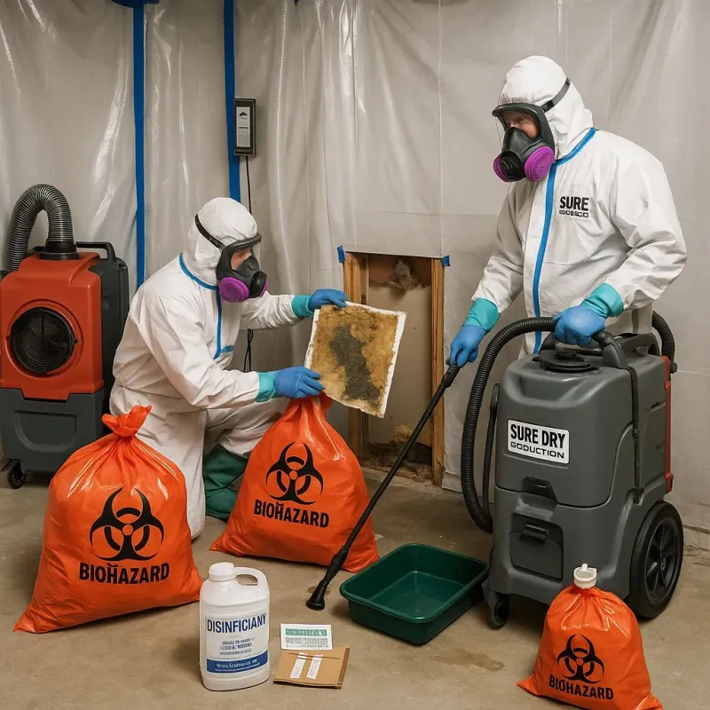 Contaminated Water Handling Protocols process in New Cassel, NY
