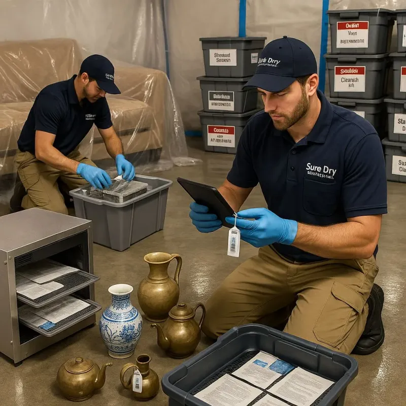 Content Protection and Restoration process in New Cassel, NY